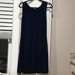Navy Blue T-shirt Sundress w/ pockets